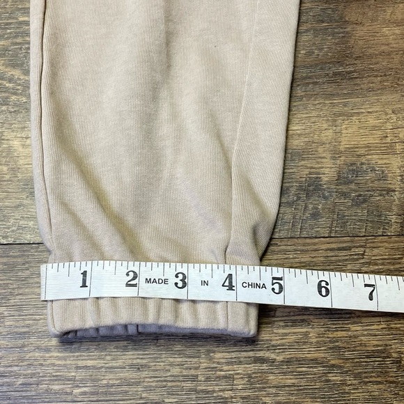 Gymshark Essential Oversized Fit Jogger Toasted Brown Tan Men's XS Sweatpants - Picture 6 of 11